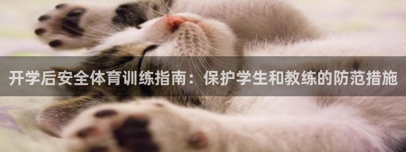耀世娱乐目 5O6917 耀世：开学后安全体育训练指