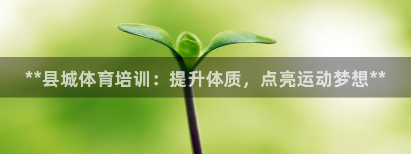耀世集团视频直播怎么样：**县城体育培训：提升体质，点亮运动